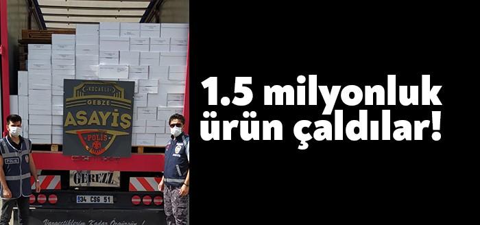 Gebze ilçesinde bir firmaya ait olan ve piyasa değeri 1