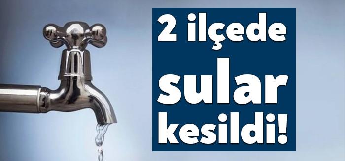 Kocaeli Büyükşehir Belediyesi’ne bağlı İSU bugün 2 ilçede kısa süreli