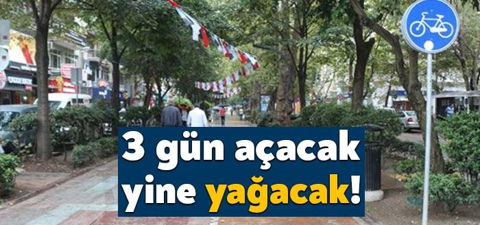 Kocaeli 5 günlük hava durumu raporu yayınlandı. Meteoroloji Genel Müdürlüğü'nden