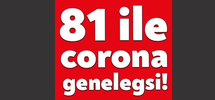 81 ile corona genelgesi!