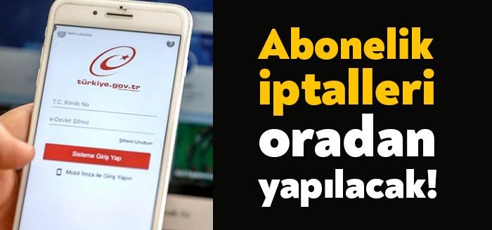 Telefon, internet ve benzeri sözleşmelerin iptali aşamasında, ‘İptal talebinizi faks