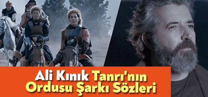 Ali Kınık Tanrı'nın Ordusu Şarkı Sözleri kısa sürede binlerce kişinin