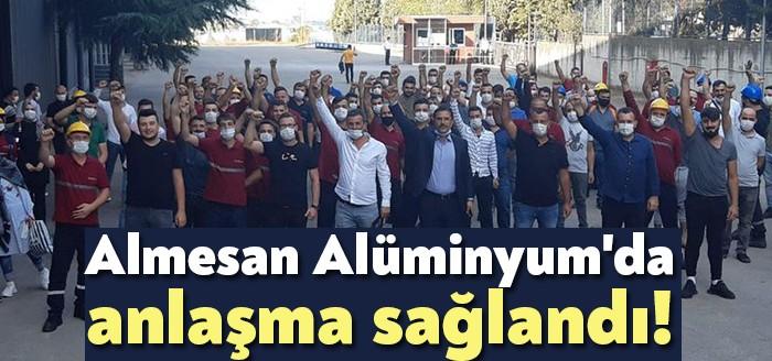 Türk Metal Sendikası'nın örgütlü olduğu Almesan Alüminyum'da toplu iş sözleşmesi
