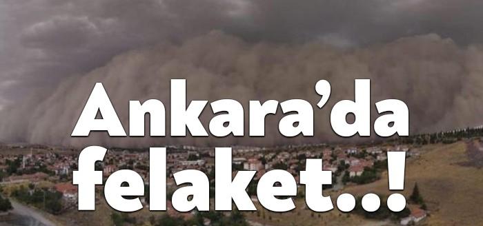 Ankara'da son 50 yılda görülmemiş bir olay yaşandı. Başkenti bir