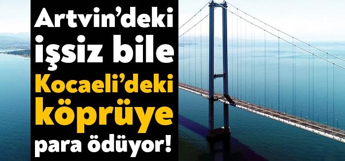 CHP’li milletvekili Tahsin Tarhan Osmangazi Köprüsü’ne 2020 yılının ilk 6