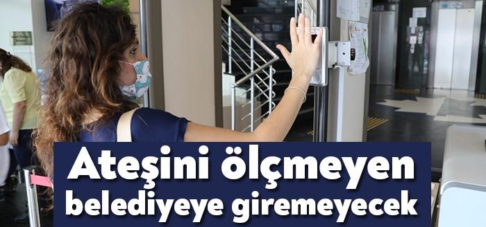 İzmit Belediyesi, günde yüzlerce kişinin giriş-çıkış yaptığı BELSA hizmet binasına