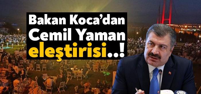 AKP Kocaeli Milletvekili Cemil Yaman Kocaeli’de oğlu için yasak olmasına