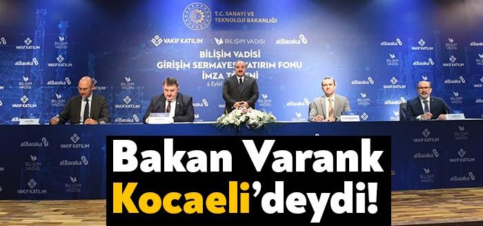 Sanayi ve Teknoloji Bakanı Mustafa Varank’ın katılımı ile Türkiye’nin Teknoloji