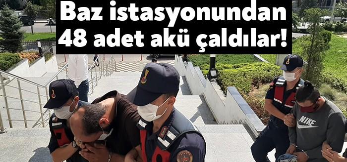 Kocaeli’de 5 farklı GSM operatörüne ait baz istasyonundan 48 adet