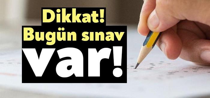 Bugün gerçekleştirilecek olan KPSS Lisans Genel Yetenek-Genel Kültür Oturumu için