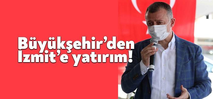 Kocaeli Büyükşehir Belediye Başkanı Büyükakın, İzmit ilçesinde gerçekleştirilecek milyonluk projeler