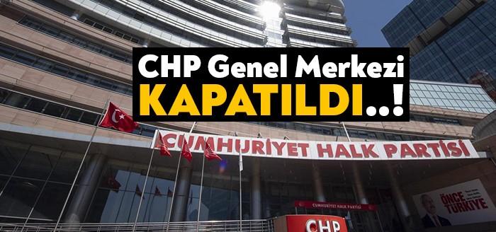 Cumhuriyet Halk Partisi (CHP) son bir haftada peş peşe gelen