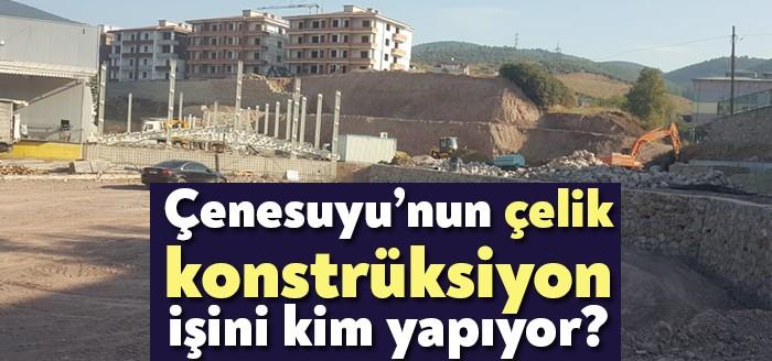 Derince Belediyesi’nin şirketi Çenesuyu A.Ş.’nin üretim tesisinde depolama ve ek