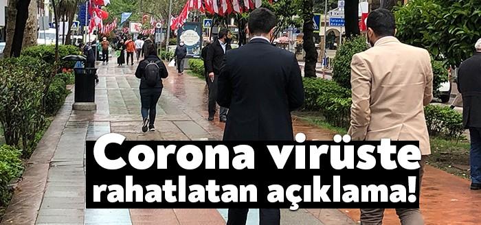 Sağlık Bakanı Fahrettin Koca corona virüsüyle ilgili rahatlatan bir açıklamada