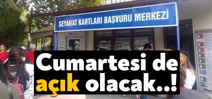 Seyahat kartları ofisleri, yaşanabilecek yoğunluktan dolayı olumsuzlukların önüne geçmek için