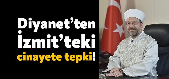 Diyanet İşleri Başkanı Ali Erbaş sosyal medya hesabı aracılığıyla bugün