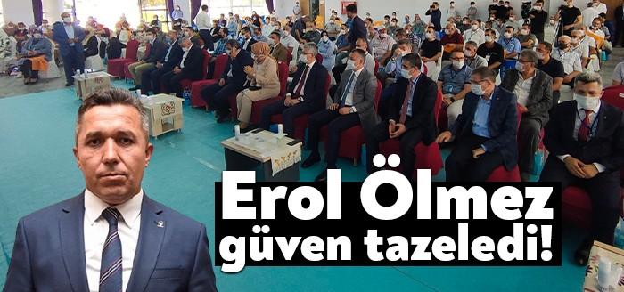 AKP Kandıra İlçe Başkanı Erol Ölmez 7. Olağan Kongreye tek