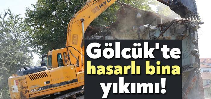 Gölcük Belediyesi, orta hasarlı olup onarım ve güçlendirilmesi yapılmayan binaların