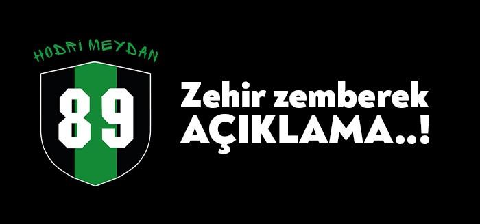 Yeşil siyahlı temsilcimiz Kocaelispor'un taraftar kulübü Hodri Meydan Derneği'nden kulüp