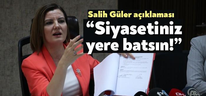 İzmit Belediye Başkanı Fatma Kaplan Hürriyet, belediye personeli Salih Güler'in