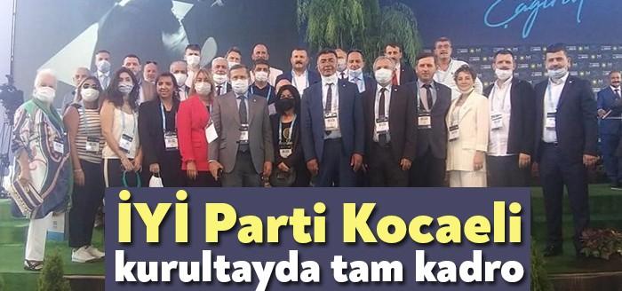 İYİ Parti Kocaeli teşkilatı bugün ANFA Altınpark'ta gerçekleşen büyük kurultay