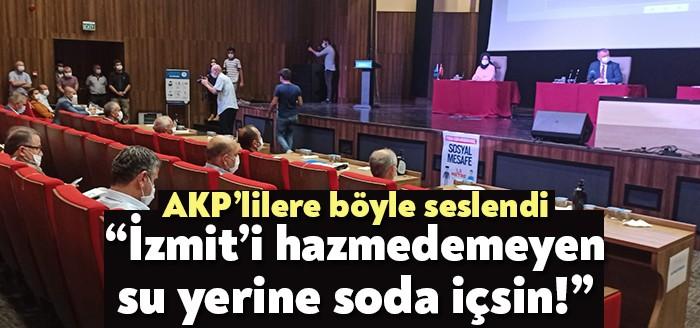 CHP Grup Başkanvekili Engin Taşdemir, "AK Partili arkadaşlar, İzmit'i kaybettiğini