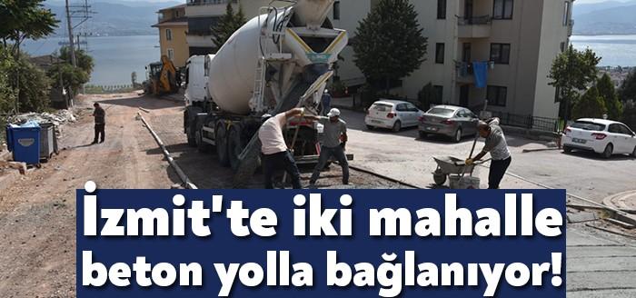 İzmit Belediyesi, uzun yıllardır bakım yapılmayan ve oluşan çukurlar nedeniyle