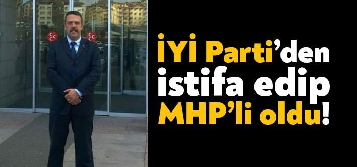 İYİ Parti'den istifa eden İzmit ilçe sekreteri Cemil Özbey dün