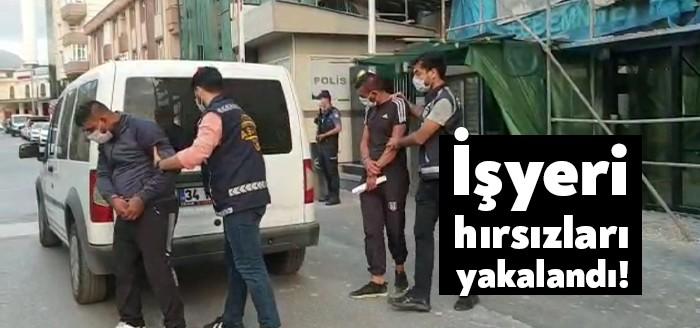 Kocaeli'nin Gebze ilçesinde 2 ayrı iş yerinde meydana gelen hırsızlık