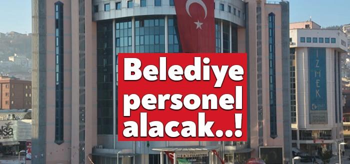 Liyakat usulüne göre personel alımlarını sürdüren İzmit Belediyesi, belediye iştiraki