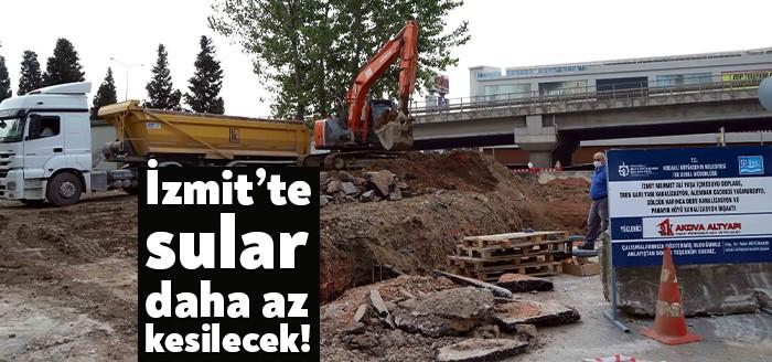 İSU Genel Müdürlüğü, İzmit Mehmet Ali Paşa Mahallesi’nde içme suyu