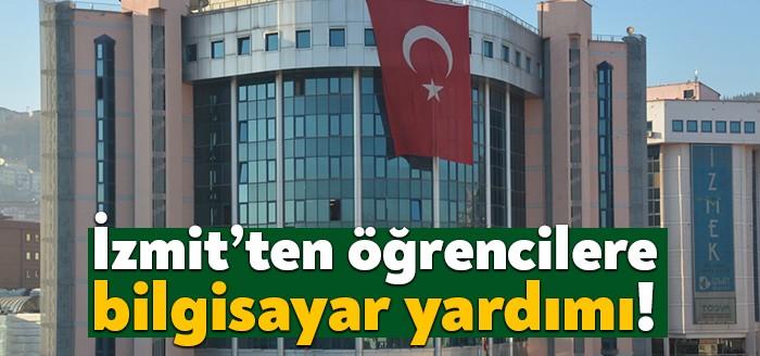 İzmit Belediyesi ihtiyaç sahibi öğrencilere tablet, binlerce kırtasiye ve internet