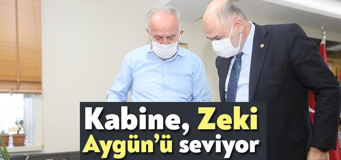 Derince Belediye Başkanı Zeki Aygün, Milli Savunma Bakan Yardımcısı Alpaslan