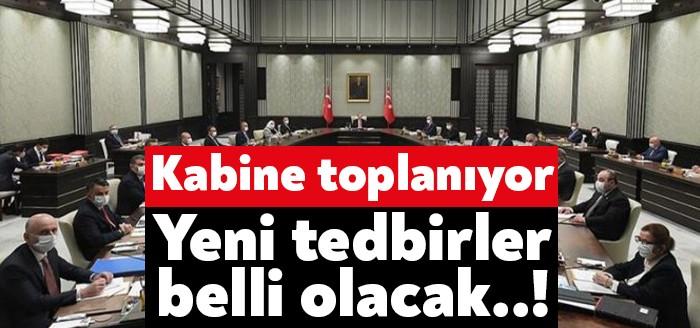 Cumhurbaşkanı Tayyip Erdoğan, bugün Beştepe’de yılın ilk kabine toplantısına başkanlık