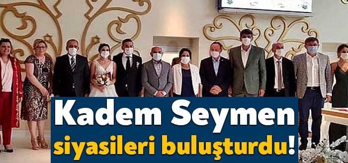 CHP'li Kadem Seymen'in düğünü siyasileri buluşturdu. Nikahı Fatma Kaplan Hürriyet