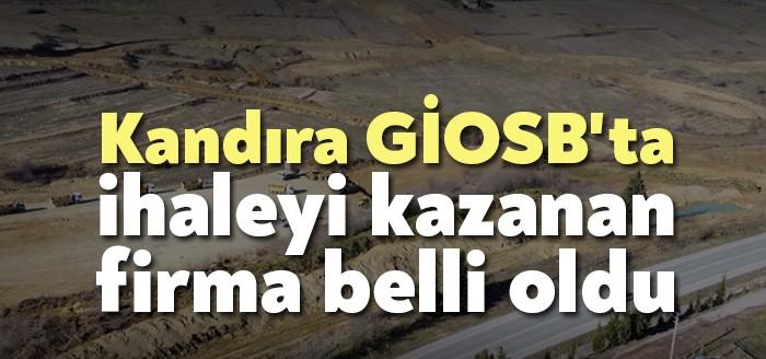 Kandıra Gıda İhtisas Organize Sanayi Bölgesi 4. kısım ihalesini diğer