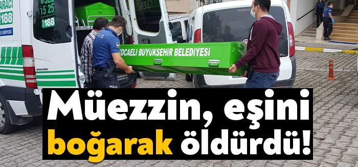 İzmit Kent Konut 1.Etap'ta meydana gelen olayda tartıştığı eşi tarafından