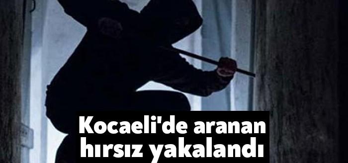 Kocaeli Emniyet Müdürlüğü ekipleri tarafından hırsızlık suçundan 6 yıl 3