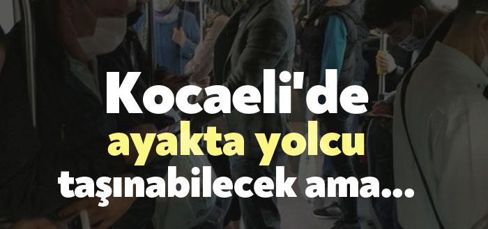 Kocaeli İl Hıfzısıhha Kurulu'nun aldığı kararları ilan etti. Yolcu taşınması,
