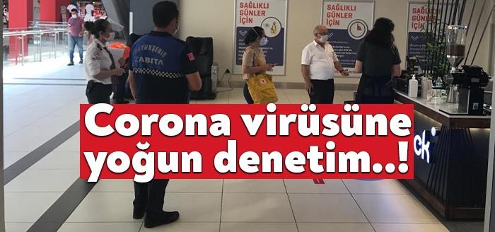 İçişleri Bakanlığı genelgesi kapsamında Büyükşehir Belediyesi Zabıta ekipleri, diğer kurumlar