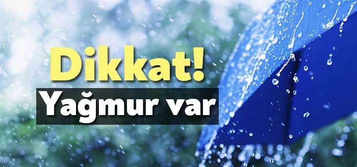 Kocaeli'de, hava durumu için bugün yapılan tahminler sağanak yağışa işaret