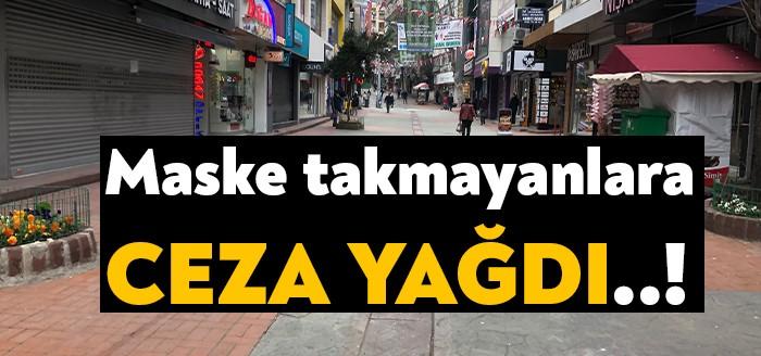 Kocaeli'de maske takmayanlara ceza yağdı. Corona virüsü salgınının yayılmasının önlenmesi