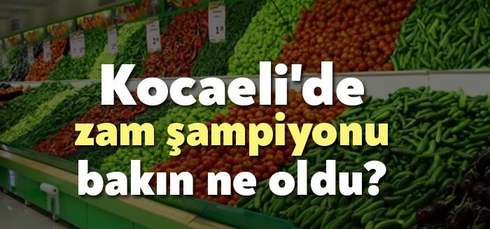 Kocaeli Son Dakika Haber...Tüketici Fiyatları Endeksi, Ağustos 2020'nin zam şampiyonu