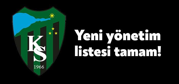 Bugün ve yarın genel kurulunu gerçekleştirecek olan yeşil siyahlı temsilcimiz