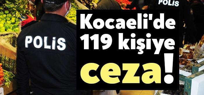 Kocaeli Haber...Koronavirüs salgınının yayılmasının önlenmesi kapsamında yapılan kontrollerde kural ihlalleri