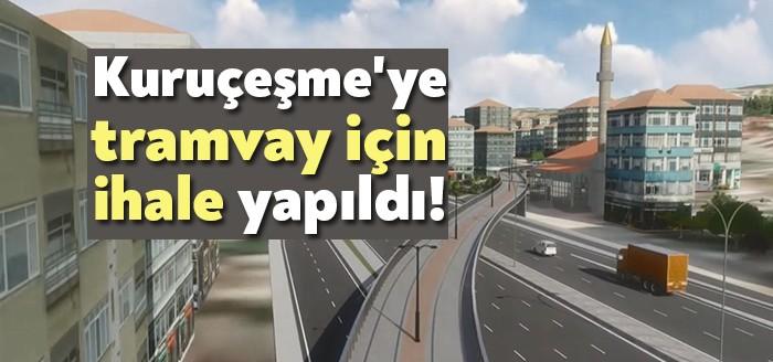 Kocaeli Akçaray Tramvay Hattını Plajyolu’ndan Kuruçeşme’ye bağlayacak olan “Kuruçeşme Tramvay