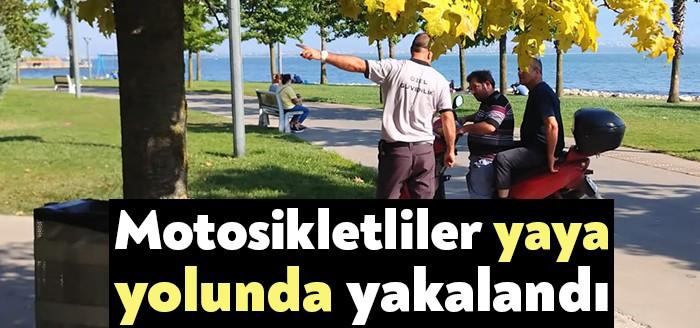 Kocaeli Büyükşehir Belediyesi zabıta ekipleri, İzmit Sekapark’ta vatandaşların can güvenliğini