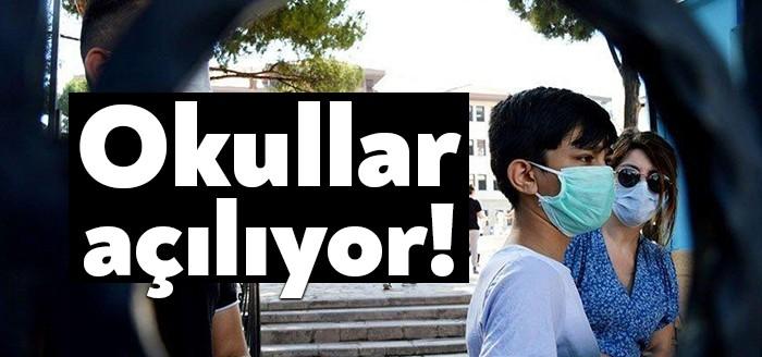 Uzun bir sürenin ardından okullar bugün kapılarını öğrenciler için açıyor.