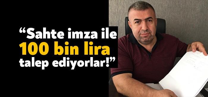 Bizim Yaka Gazetesi’nin kurucusu Hayrullah Demiray imzasının kopyalandığını ve bu