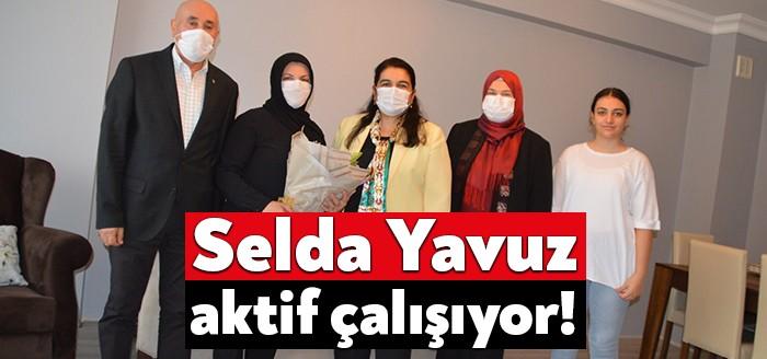 Kocaeli Valisi Seddar Yavuz’un eşi Selda Yavuz Gönül Köprüsü çalışmalarını
